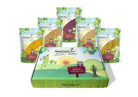 Organic Essential Powders Gift Box - by Food To Live