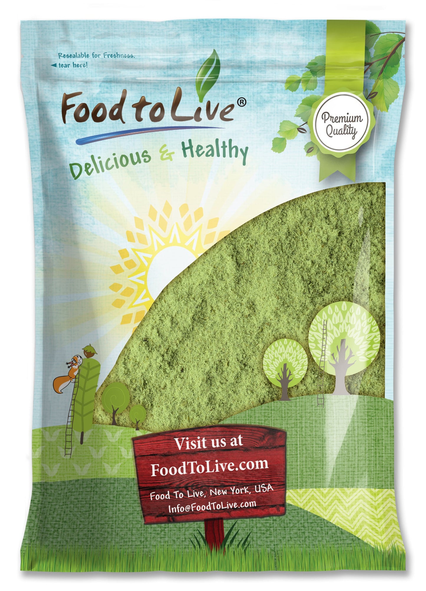 Barley Grass Powder - by Food To Live