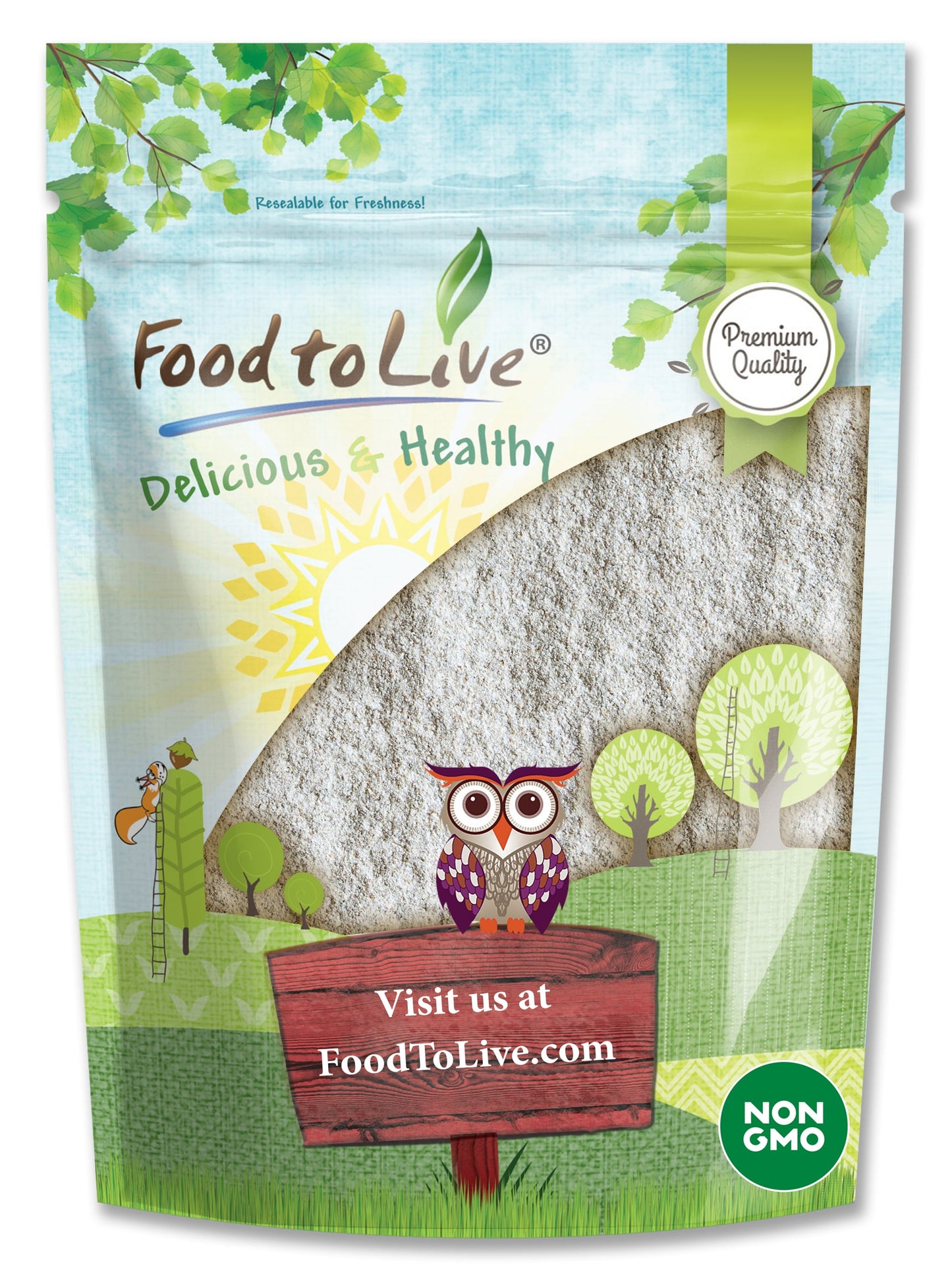 Medium Rye Flour - by Food To Live