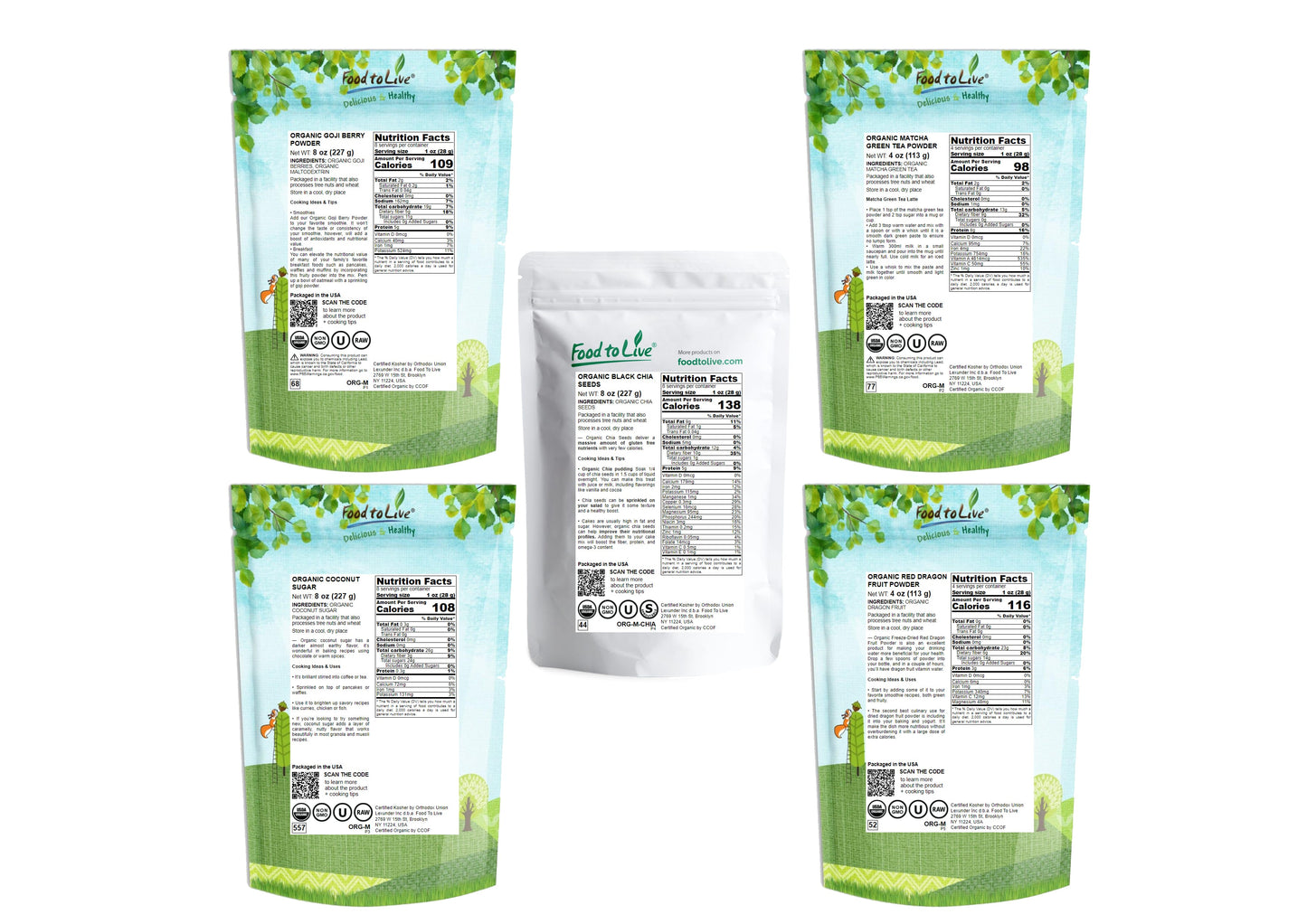Organic Gift Box - by Food To Live