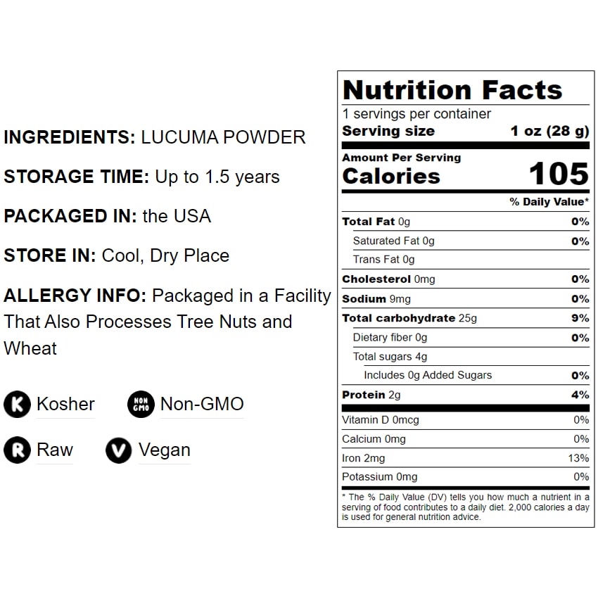Lucuma Powder - by Food To Live