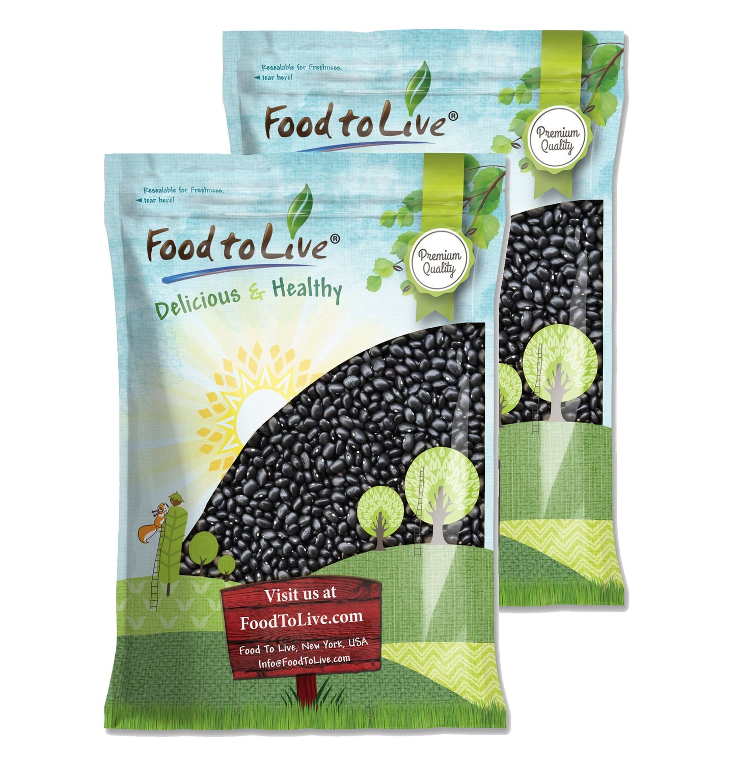 Black Turtle Beans - by Food To Live