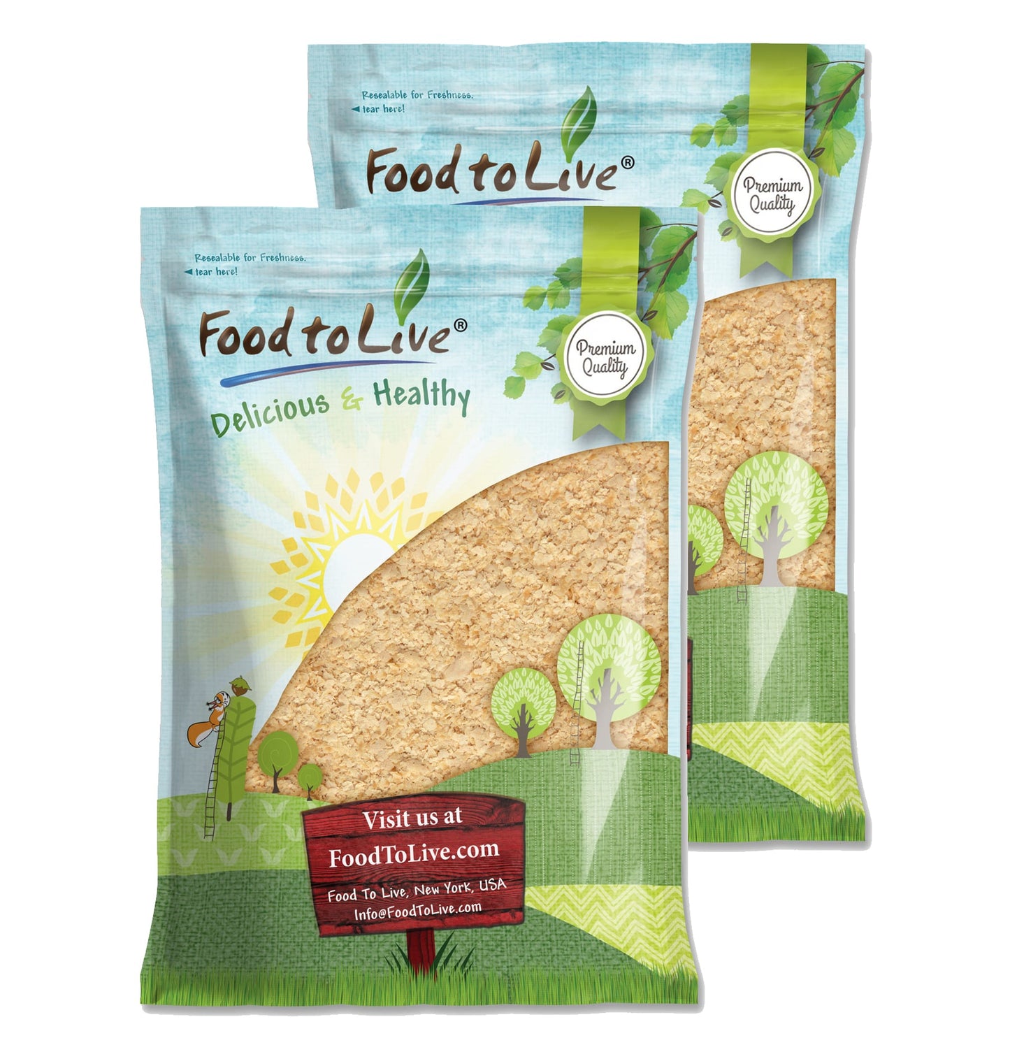 Nutritional Yeast Flakes - by Food To Live