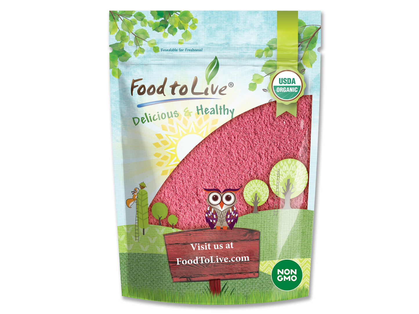 Organic Cranberry Powder - by Food To Live