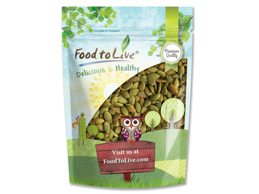 Dry Roasted Pumpkin Seed Kernels - by Food To Live
