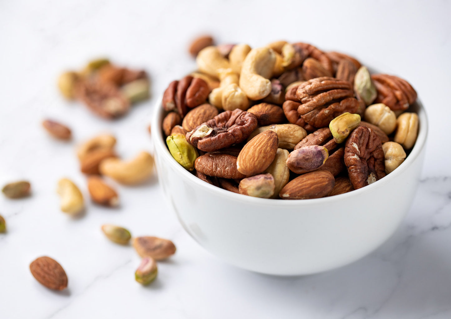 Four Nuts Mix, Dry Roasted & Lightly Salted - by Food To Live