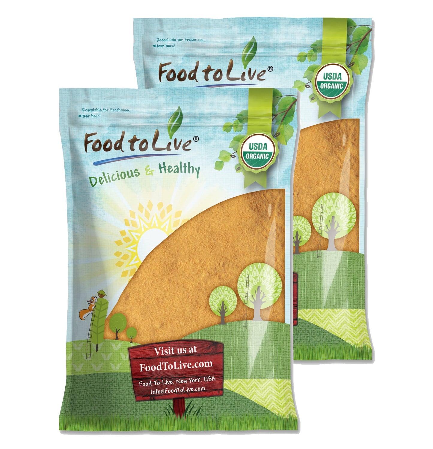 Organic Papaya Powder - by Food To Live