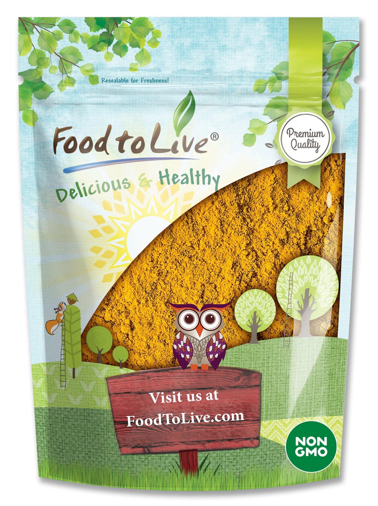 Turmeric Powder - by Food To Live