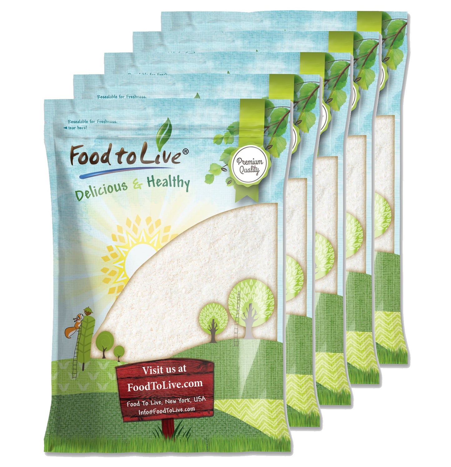 Desiccated Coconut - by Food To Live