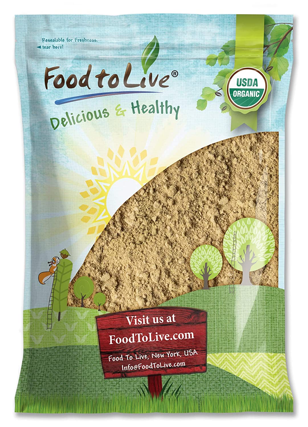 Organic Toasted Pumpkin Seeds Protein Powder - by Food To Live