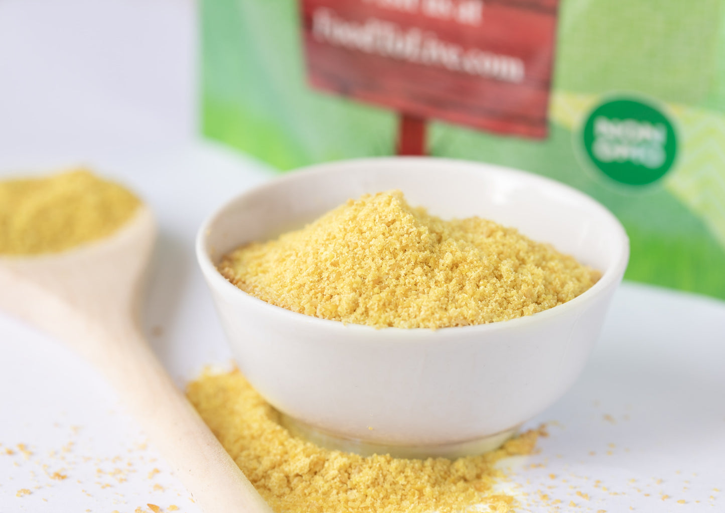 Organic Old Fashioned Cornmeal Coarse - by Food To Live