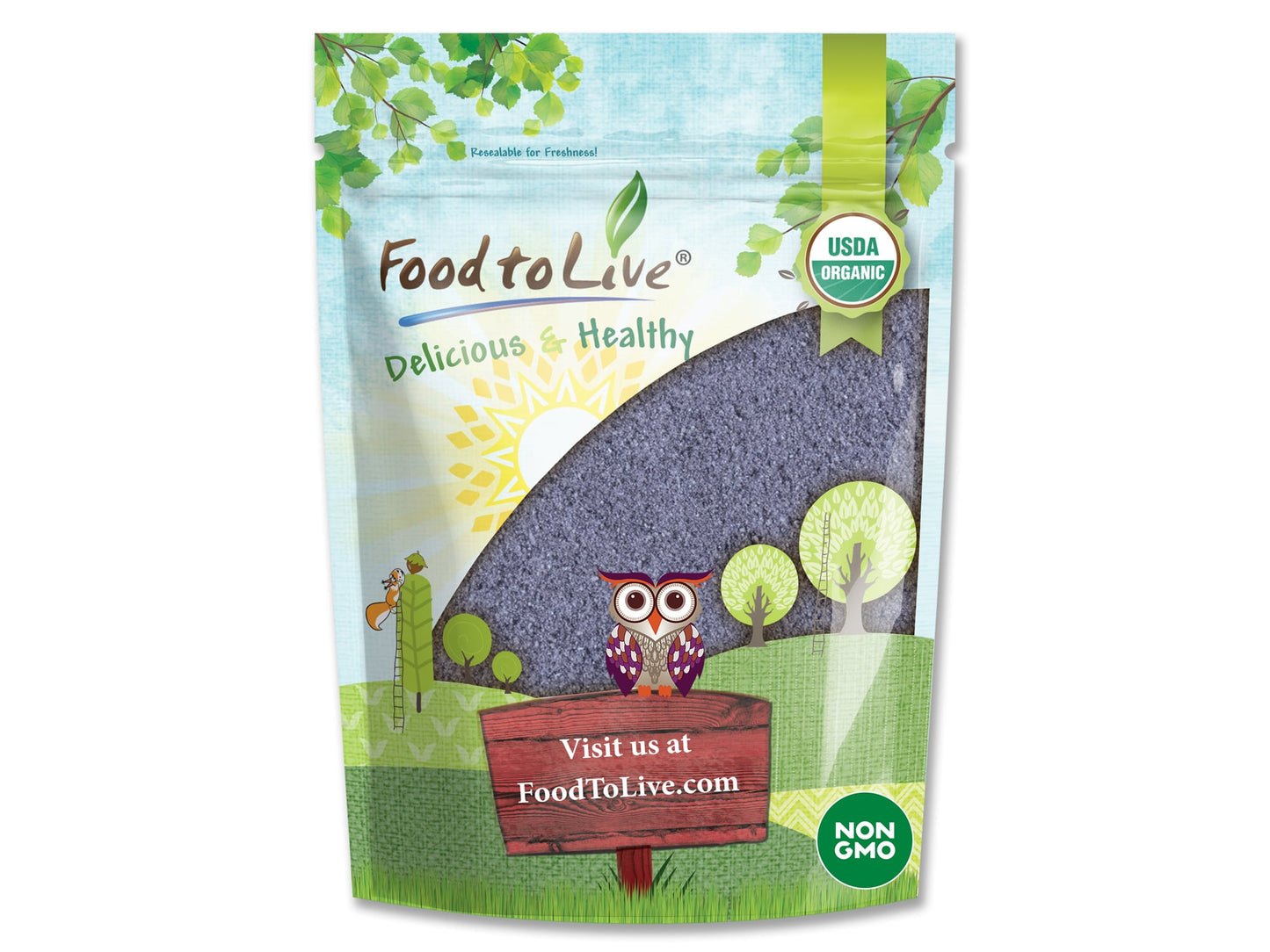 Organic Butterfly Pea Flower Powder - by Food To Live