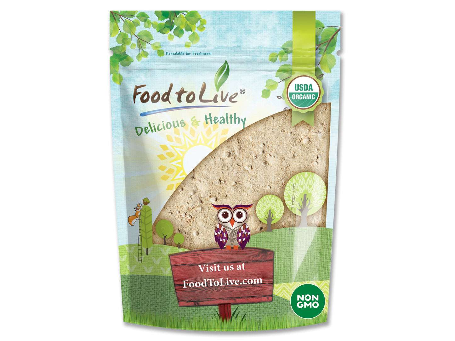 Organic Yacon Root Powder - by Food To Live