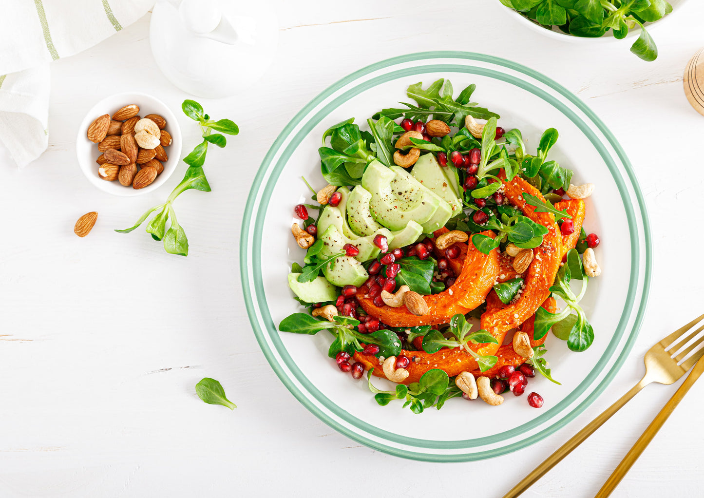 Organic Almonds and Cashews Mix, Dry Roasted & Lightly Salted - by Food To Live