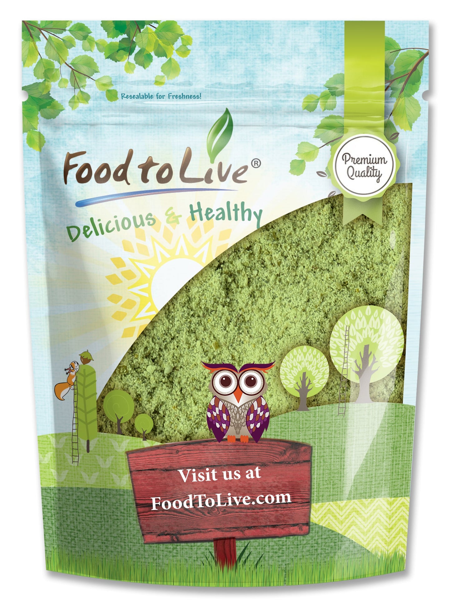 Barley Grass Powder - by Food To Live