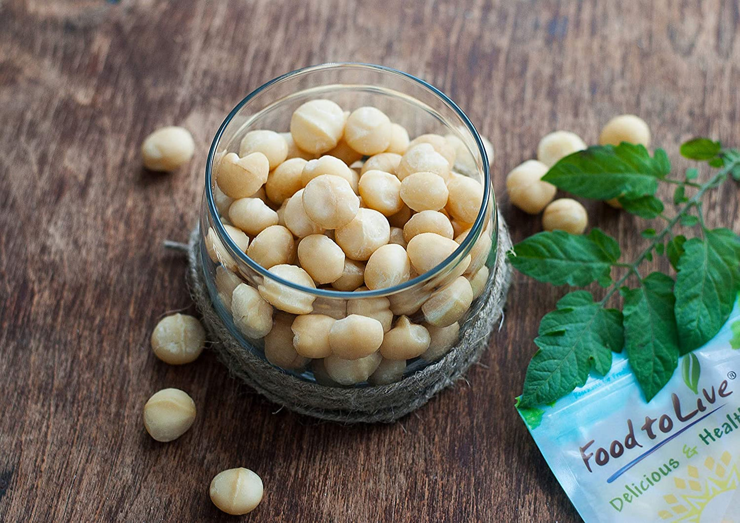 Organic Macadamia Nuts - by Food To Live