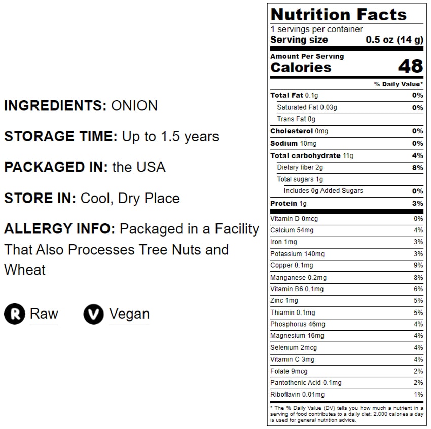 Onion Powder - by Food To Live