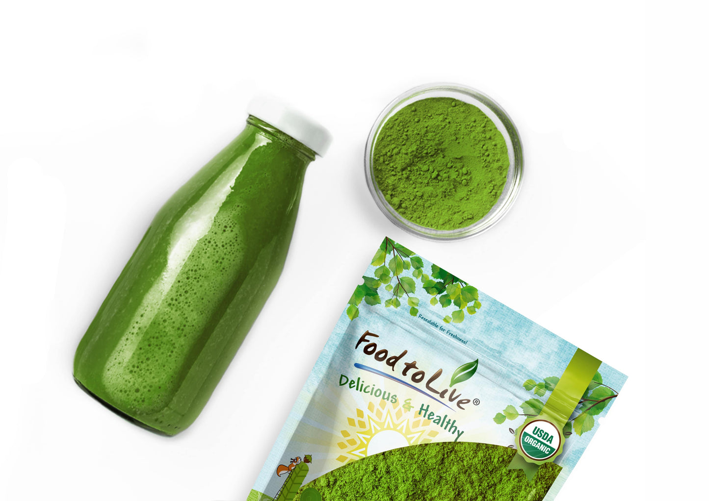 Organic SuperGreens Powder Blend - by Food To Live