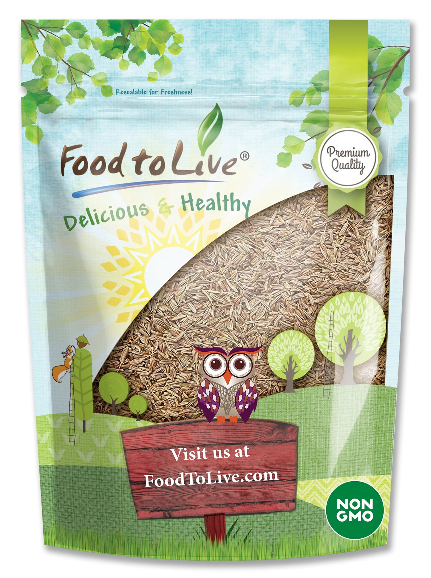 Caraway Seeds - by Food To Live