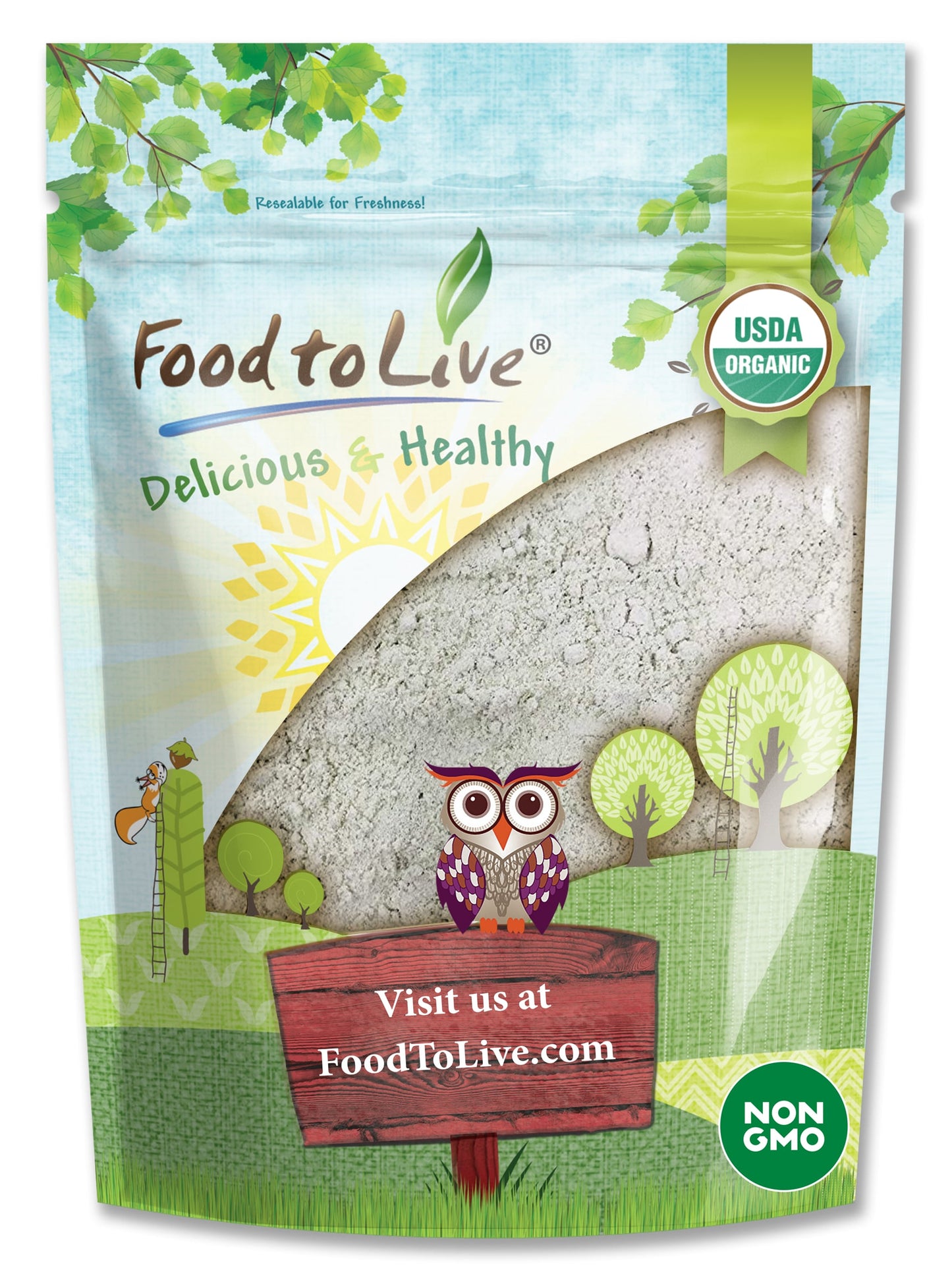 Organic Pumpkin Seeds Protein Powder - by Food To Live