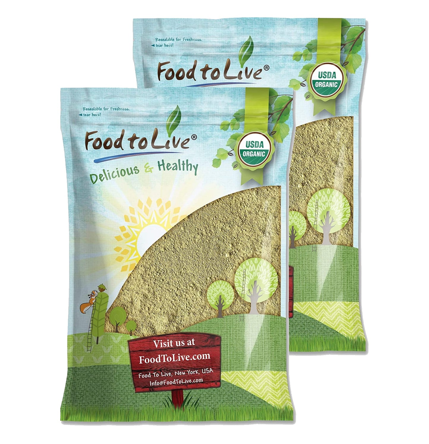 Organic Sprouted Oat Powder - by Food To Live