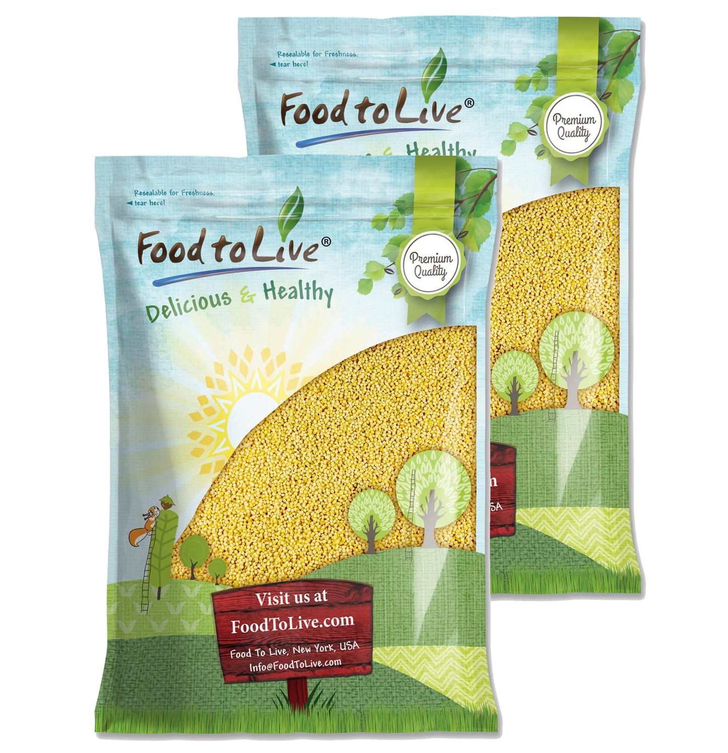 Hulled Millet - by Food To Live