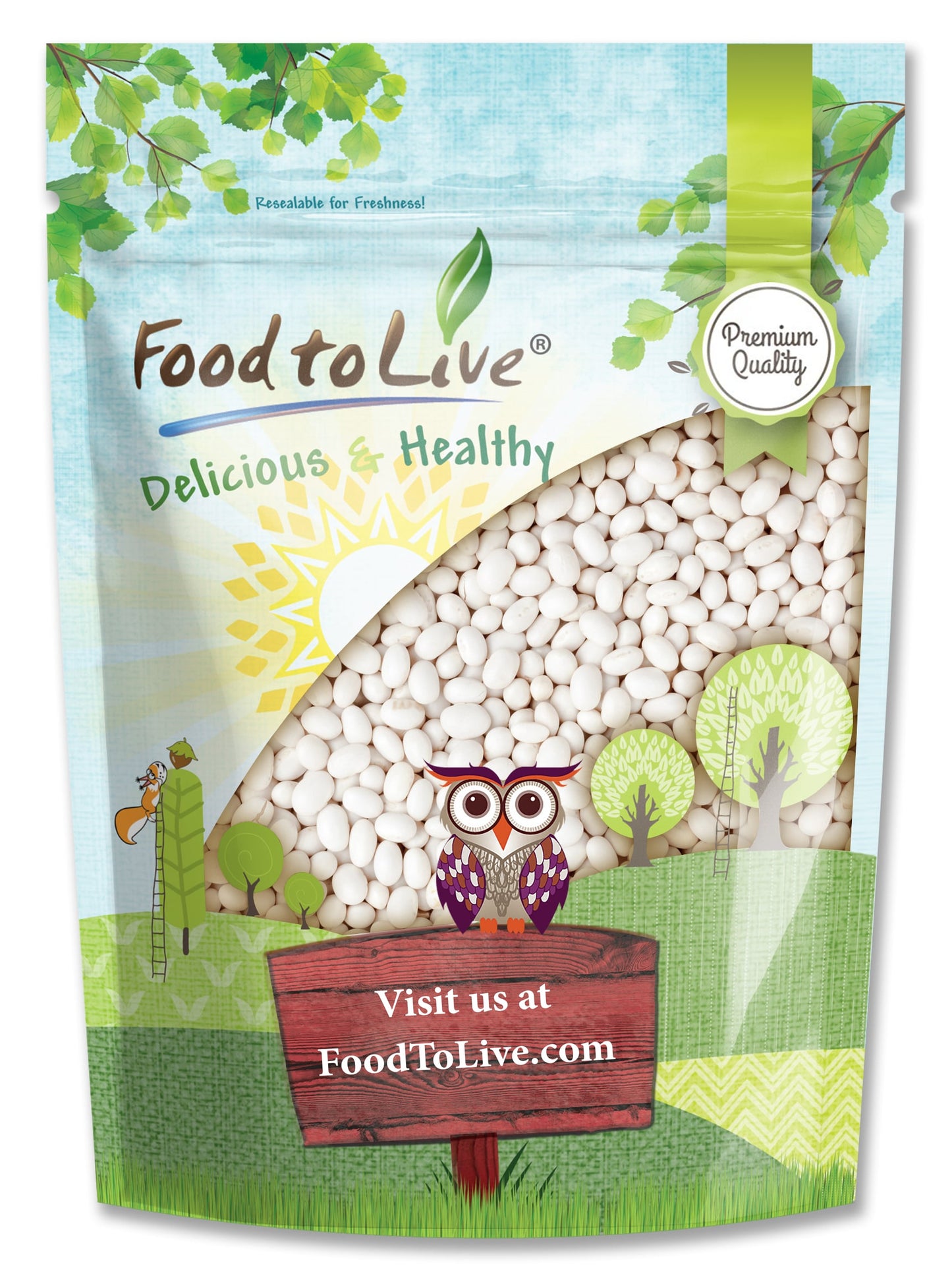 Navy Beans - by Food To Live