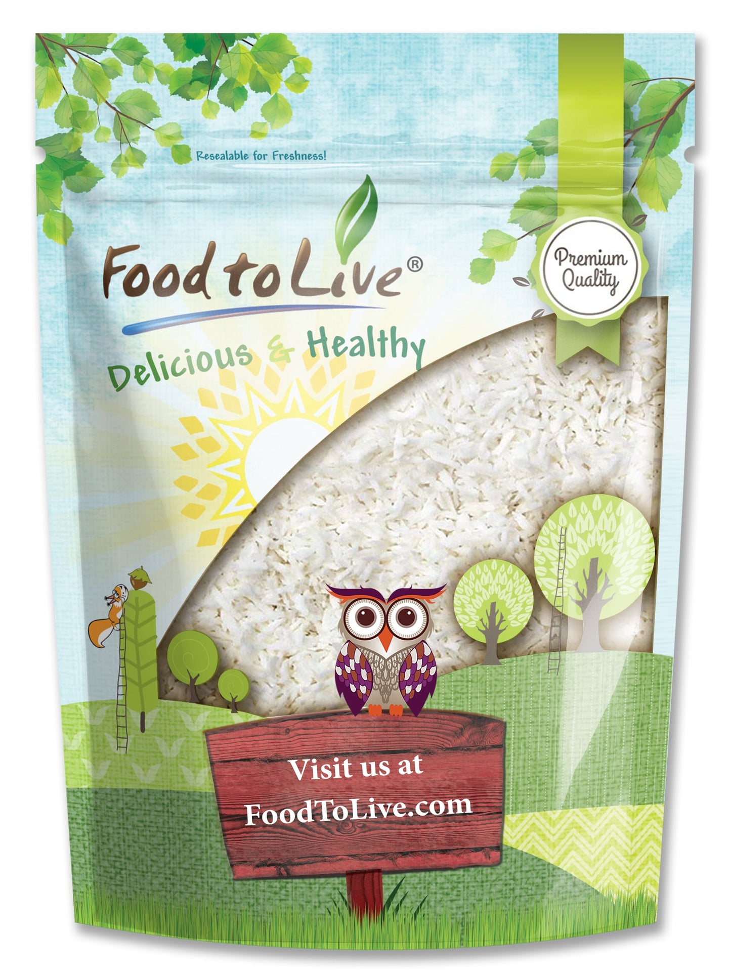 Desiccated Coconut - by Food To Live