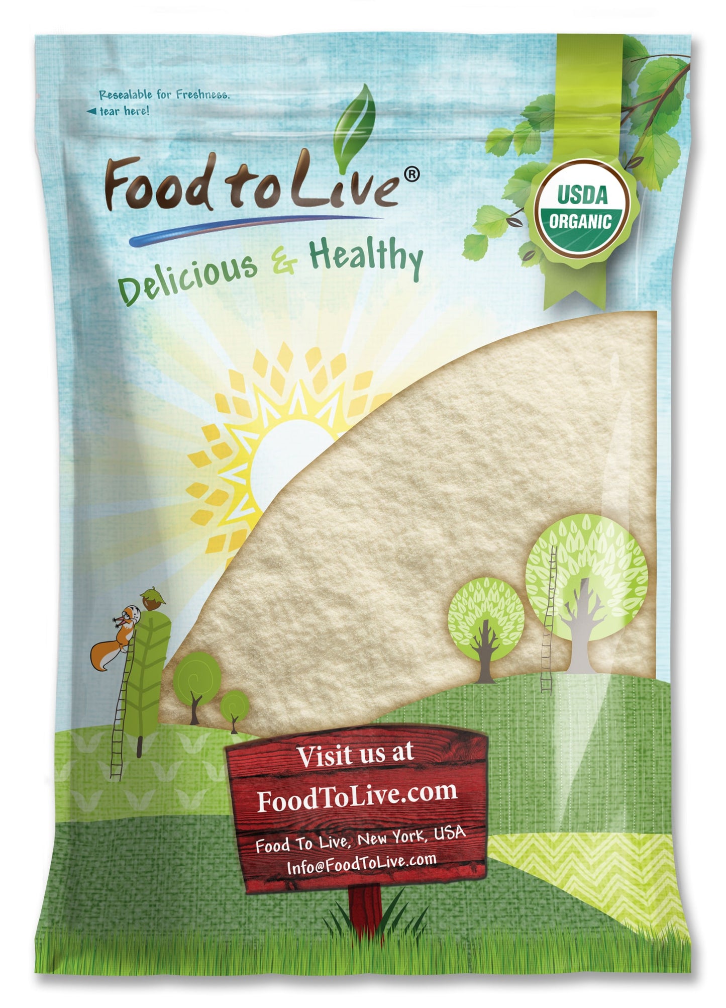 Organic Lime Powder - by Food To Live