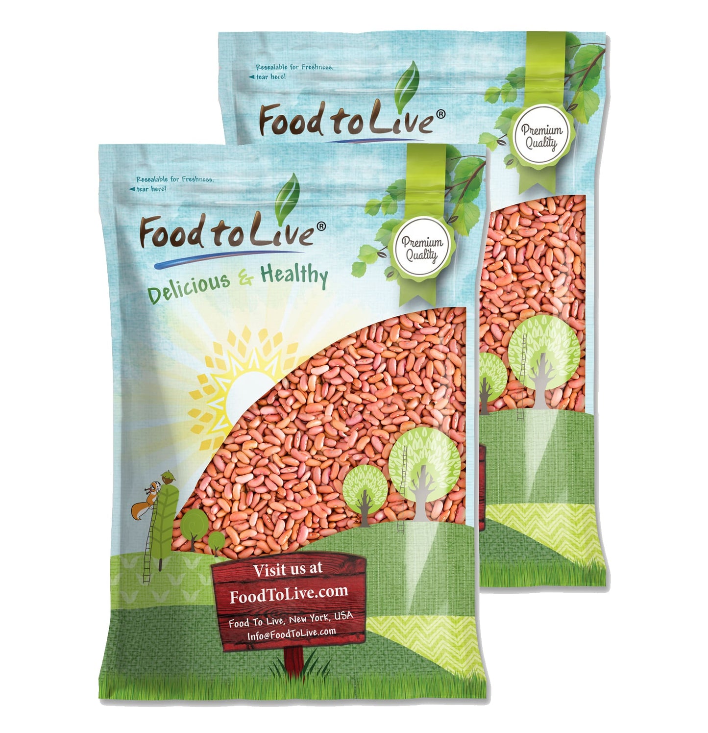 Light Red Kidney Beans - by Food To Live