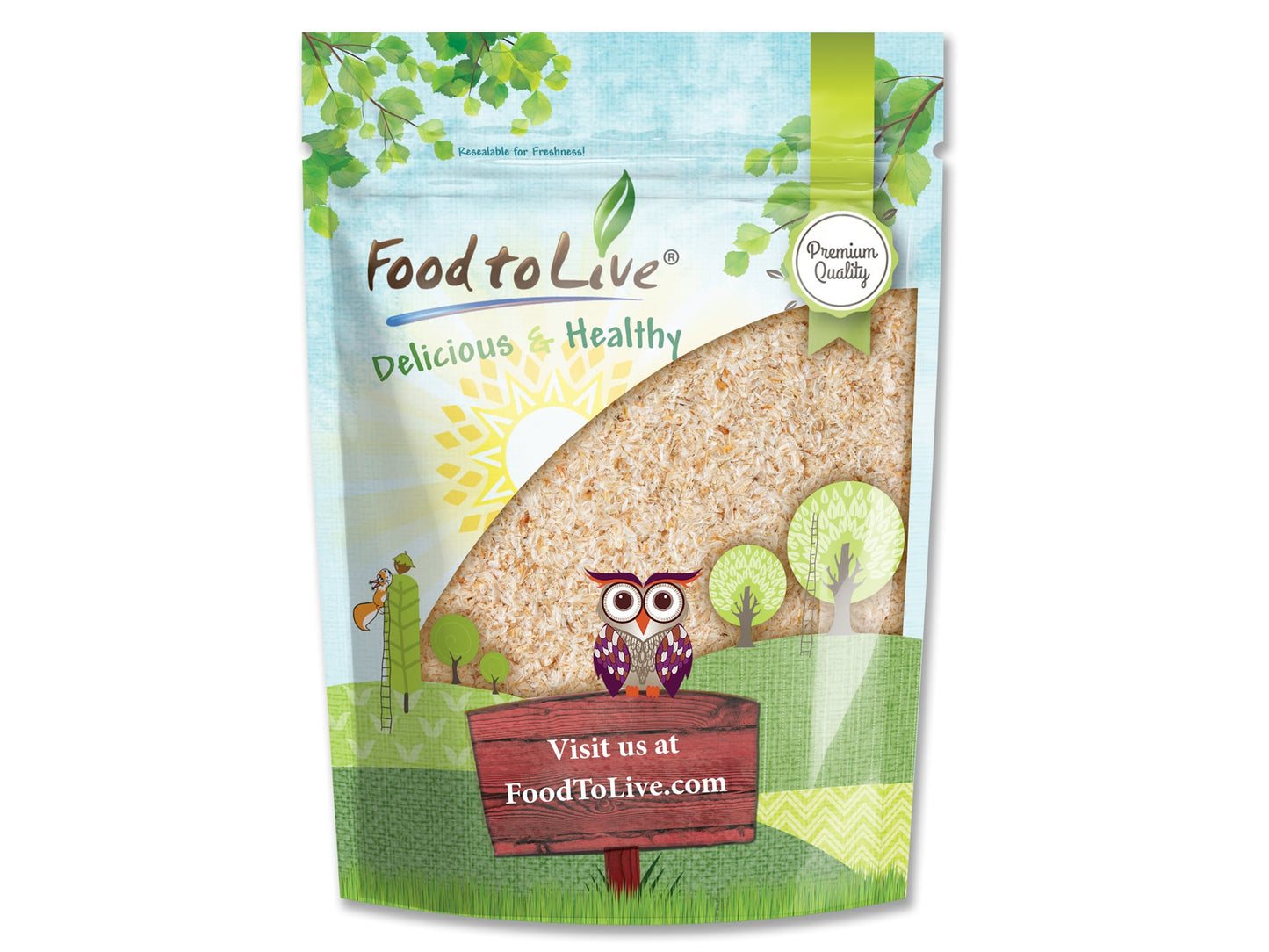 Whole Psyllium Husks - by Food To Live
