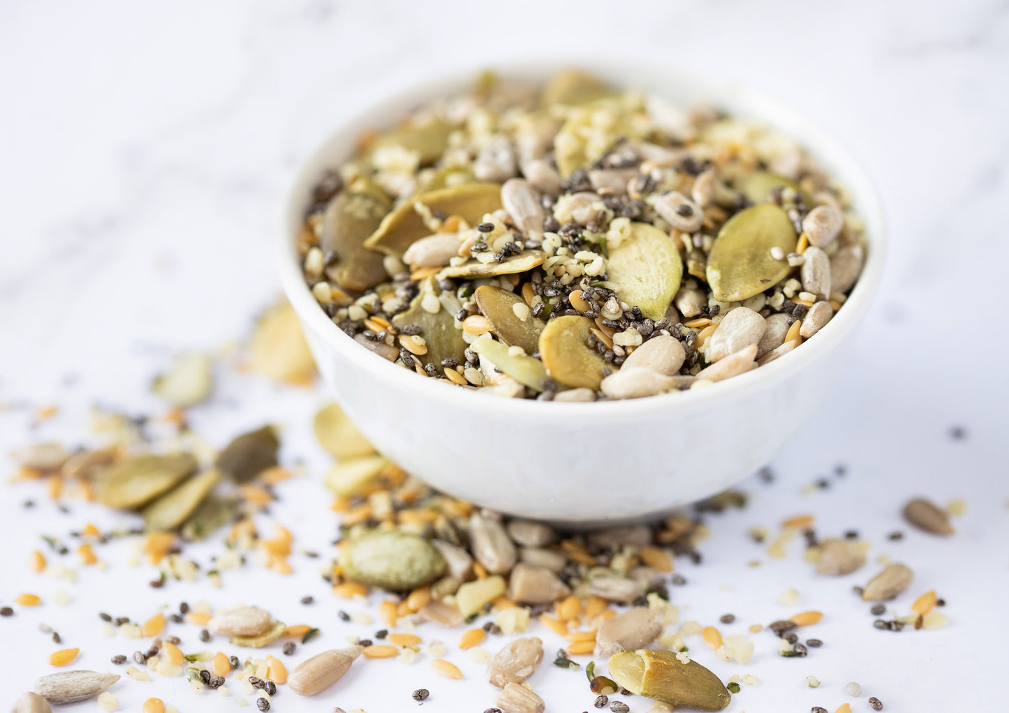 Organic Raw Superseed Mix with Chia, Flax, Hemp, Pumpkin, and Sunflower - by Food To Live