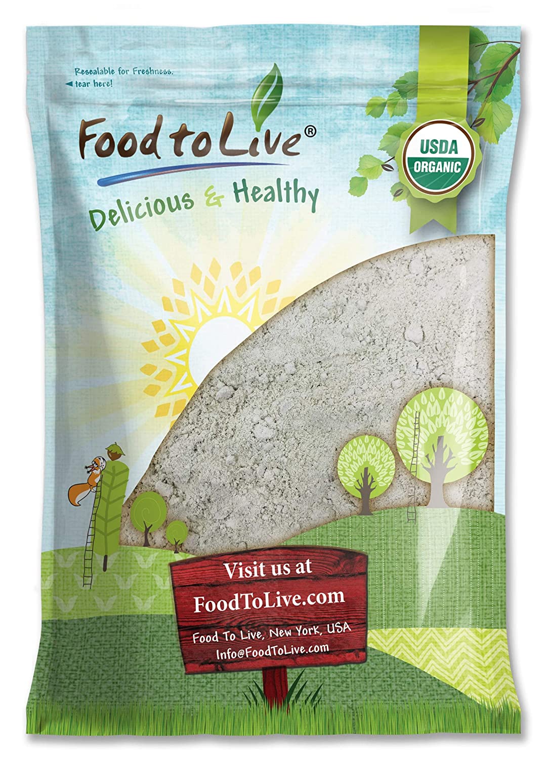 Organic Pumpkin Seeds Protein Powder - by Food To Live
