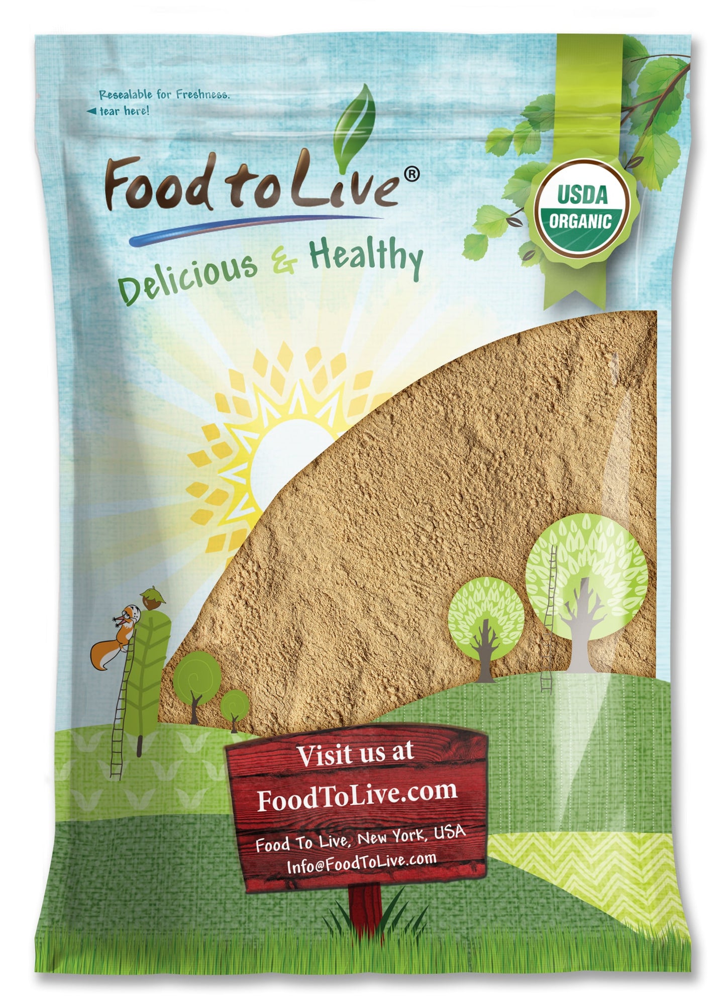 Organic Garlic Powder - by Food To Live