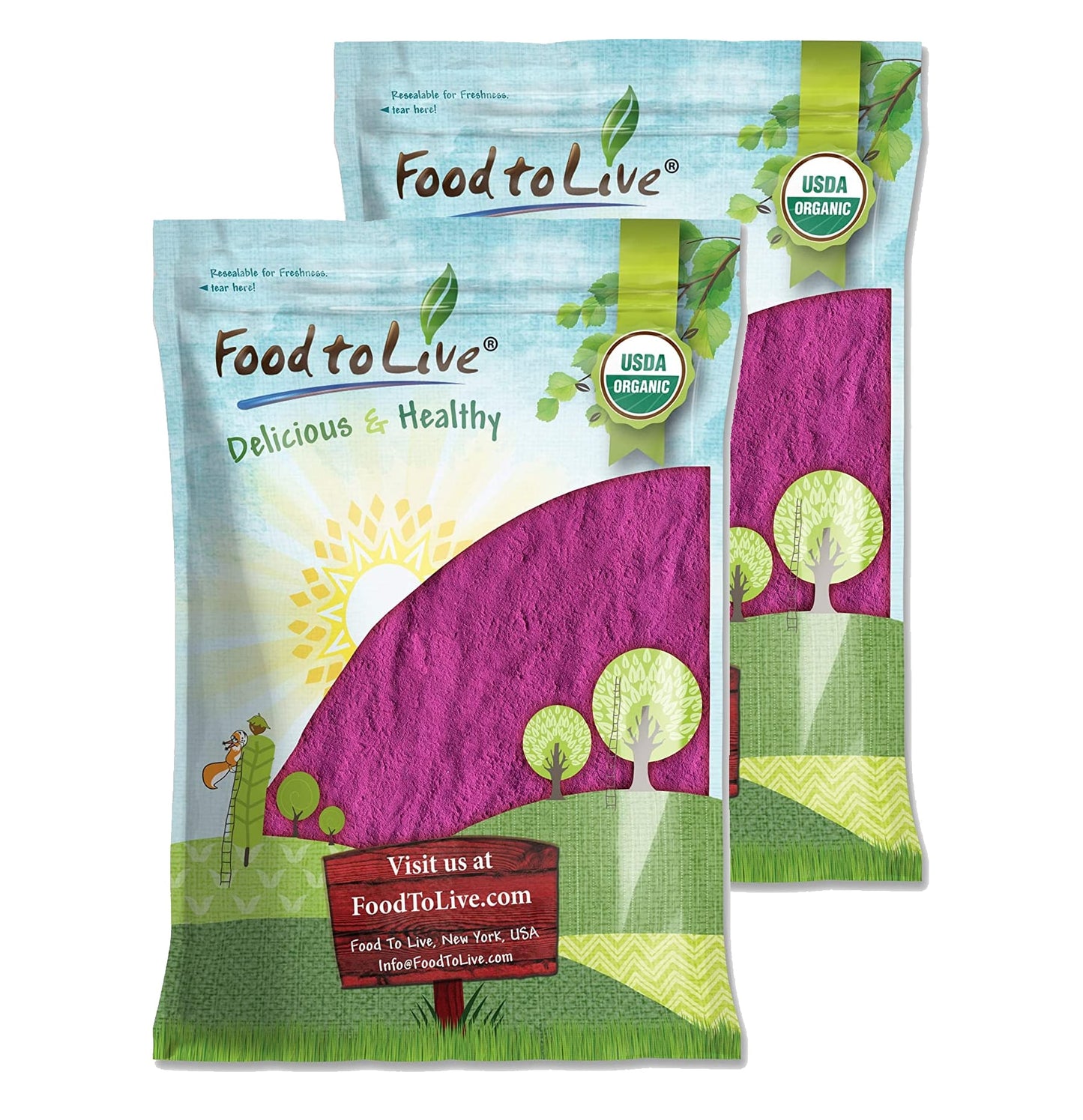 Organic Black Currant Powder - by Food To Live