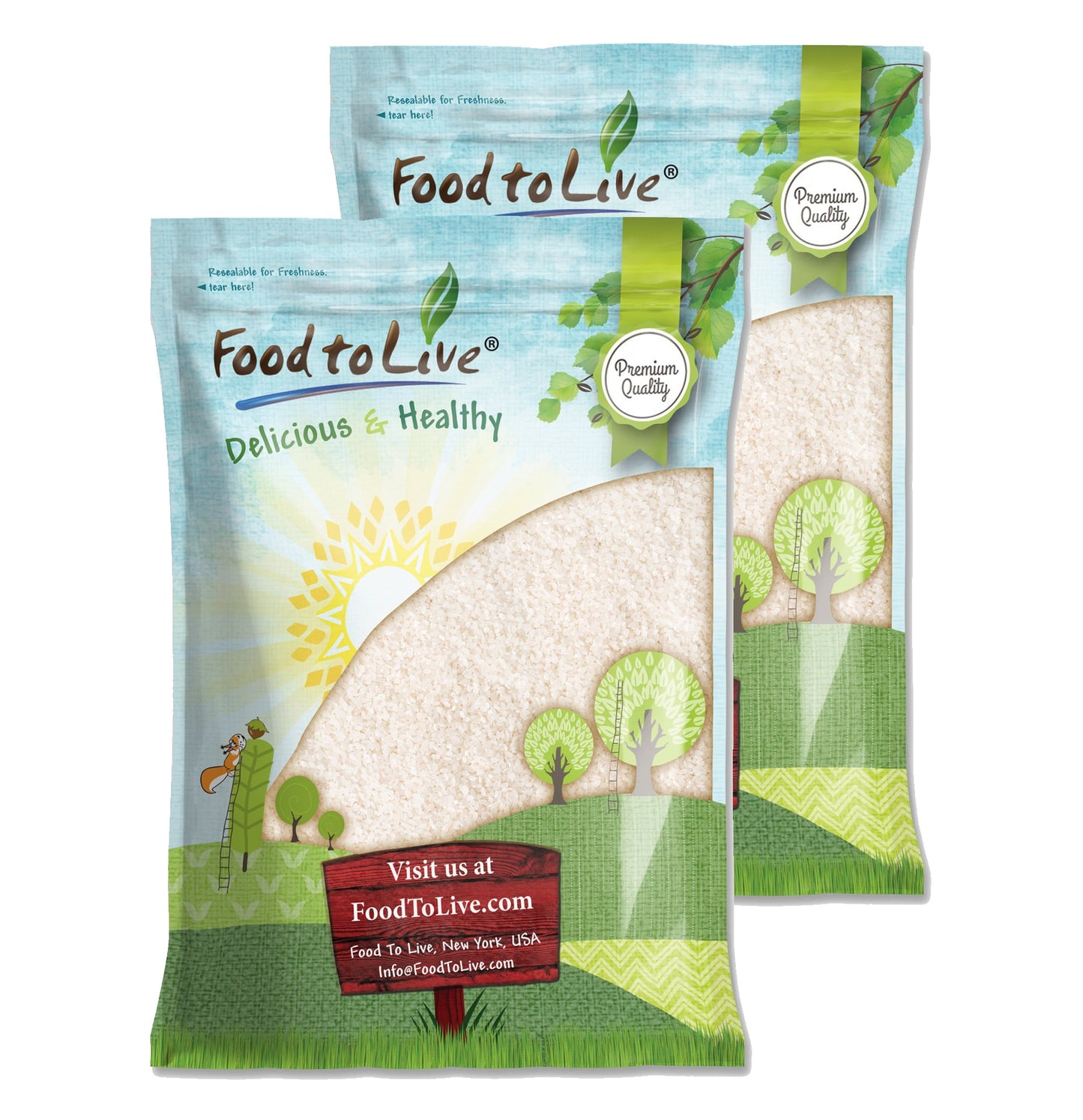 Short Grain White Rice - by Food To Live