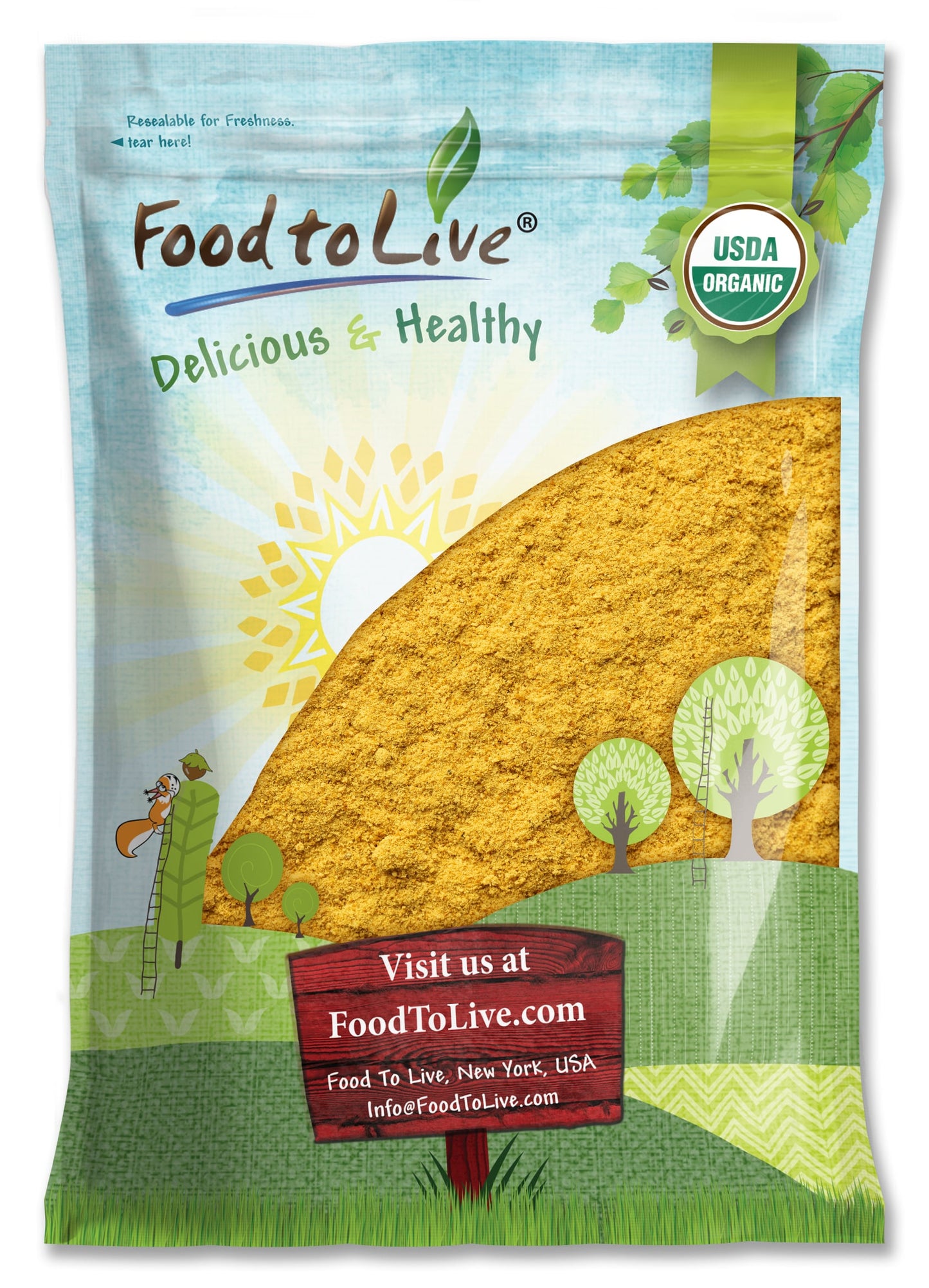 Organic Sea Buckthorn Powder - by Food To Live