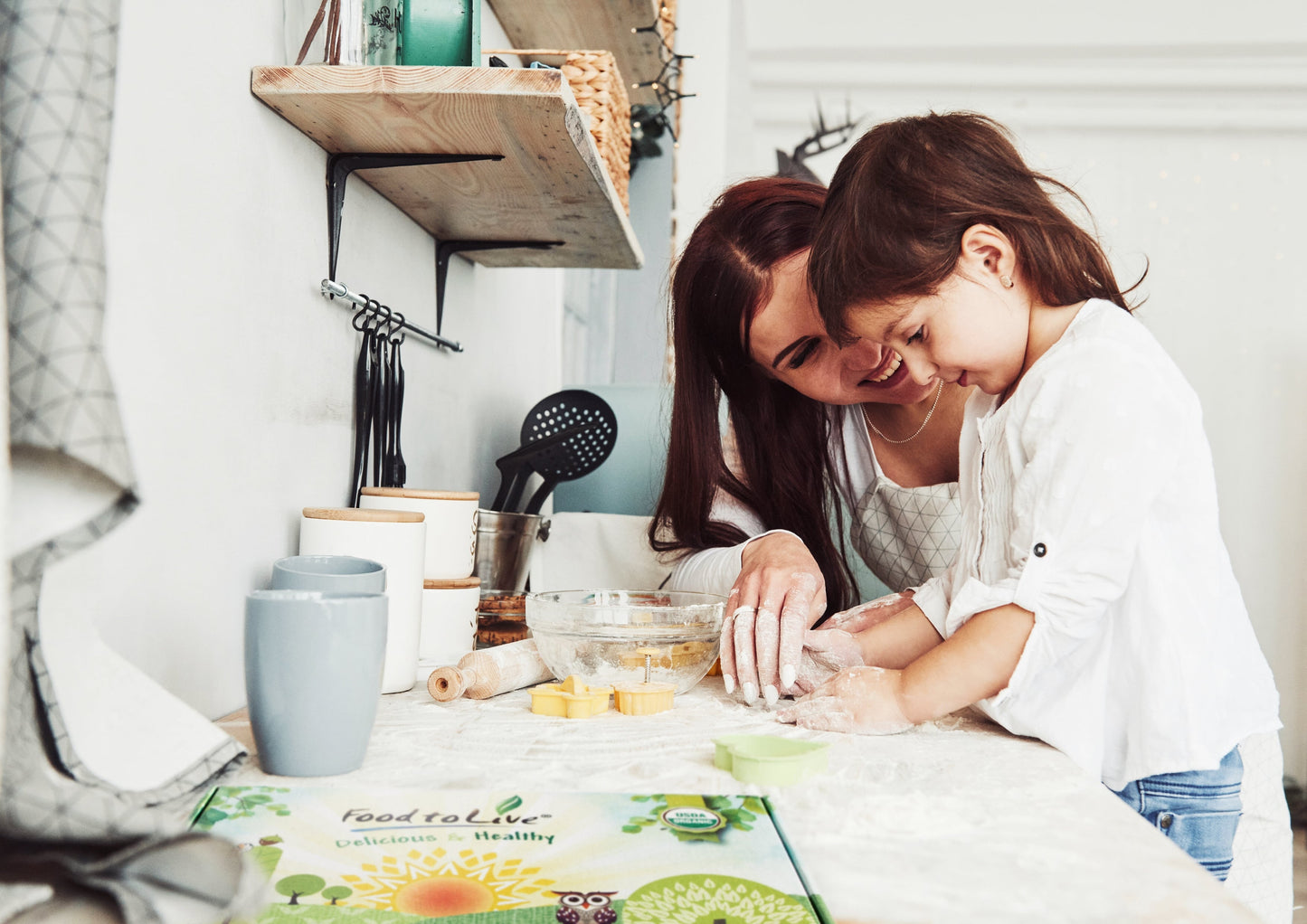 Organic Flours in a Gift Box - by Food To Live