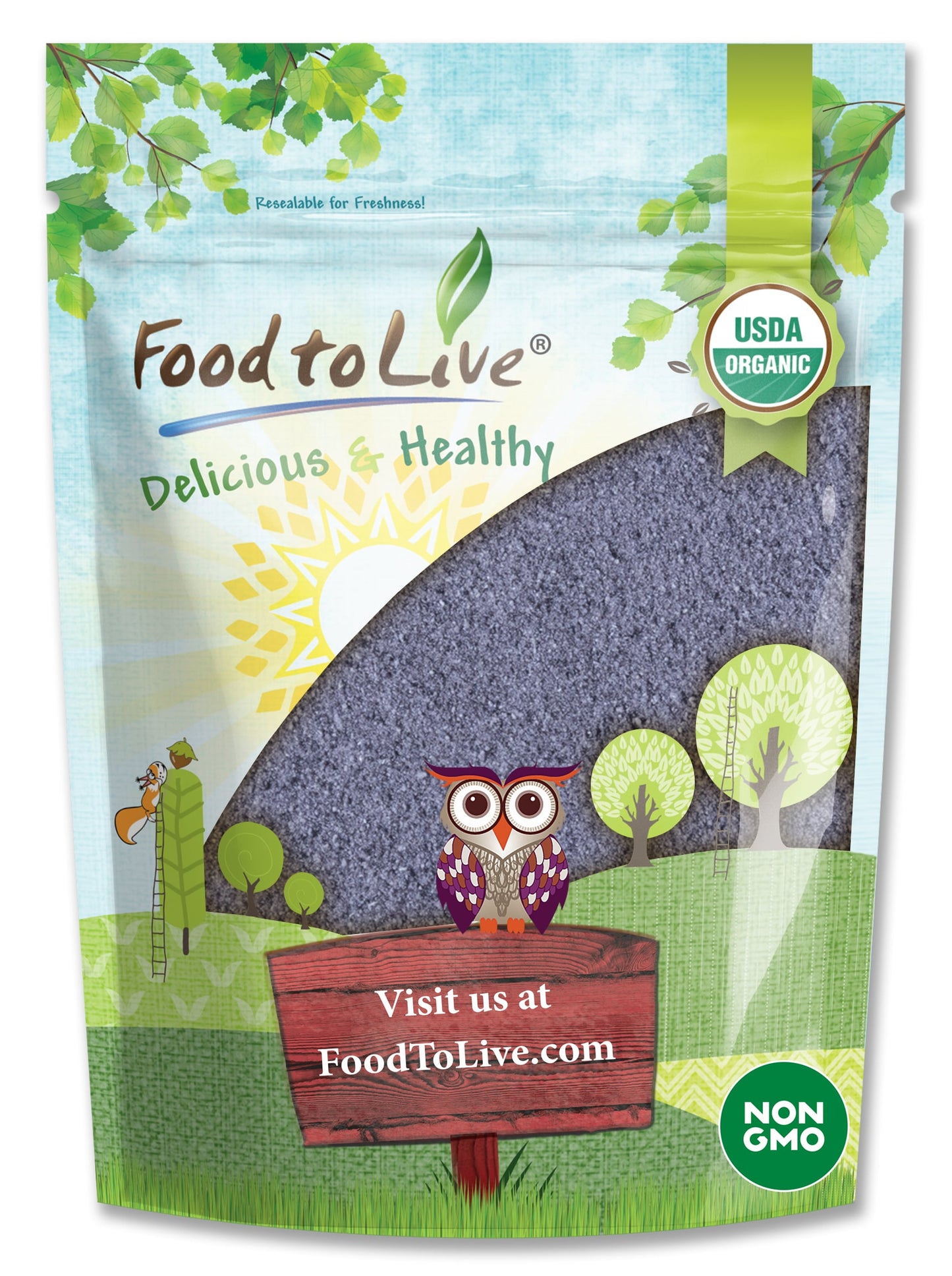 Organic Butterfly Pea Flower Powder - by Food To Live