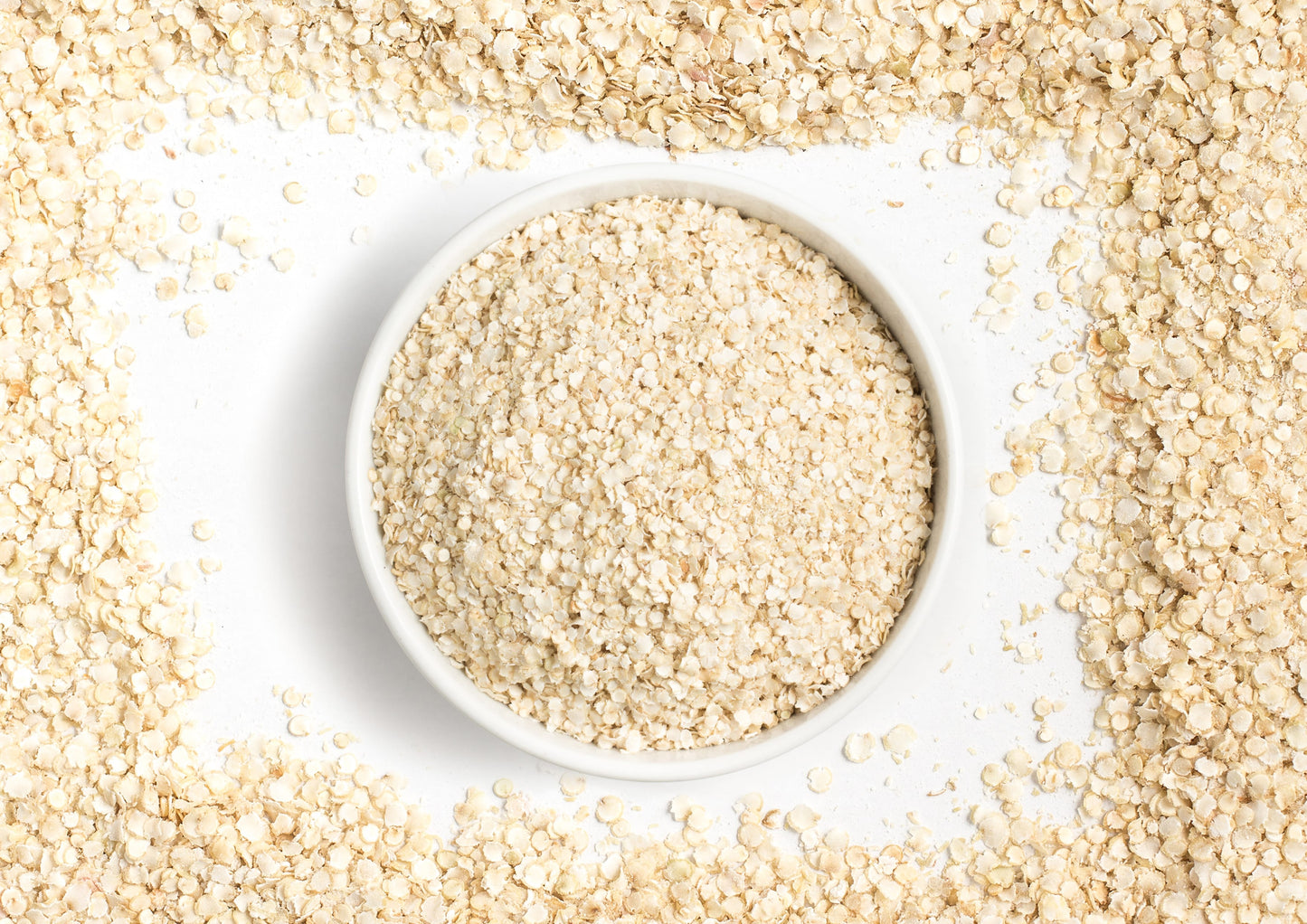 White Quinoa Flakes - by Food To Live