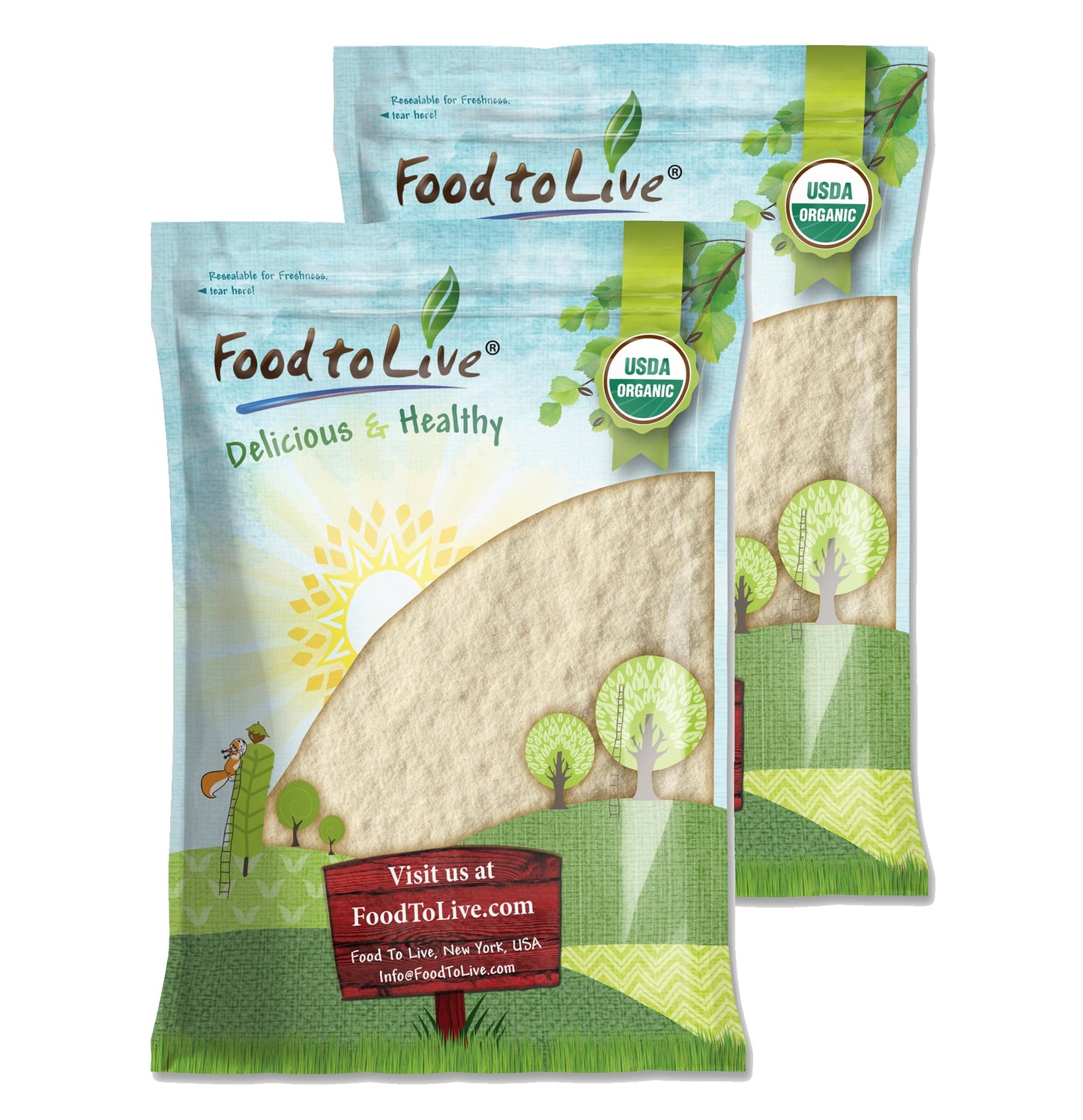 Organic Lemon Juice Powder - by Food To Live