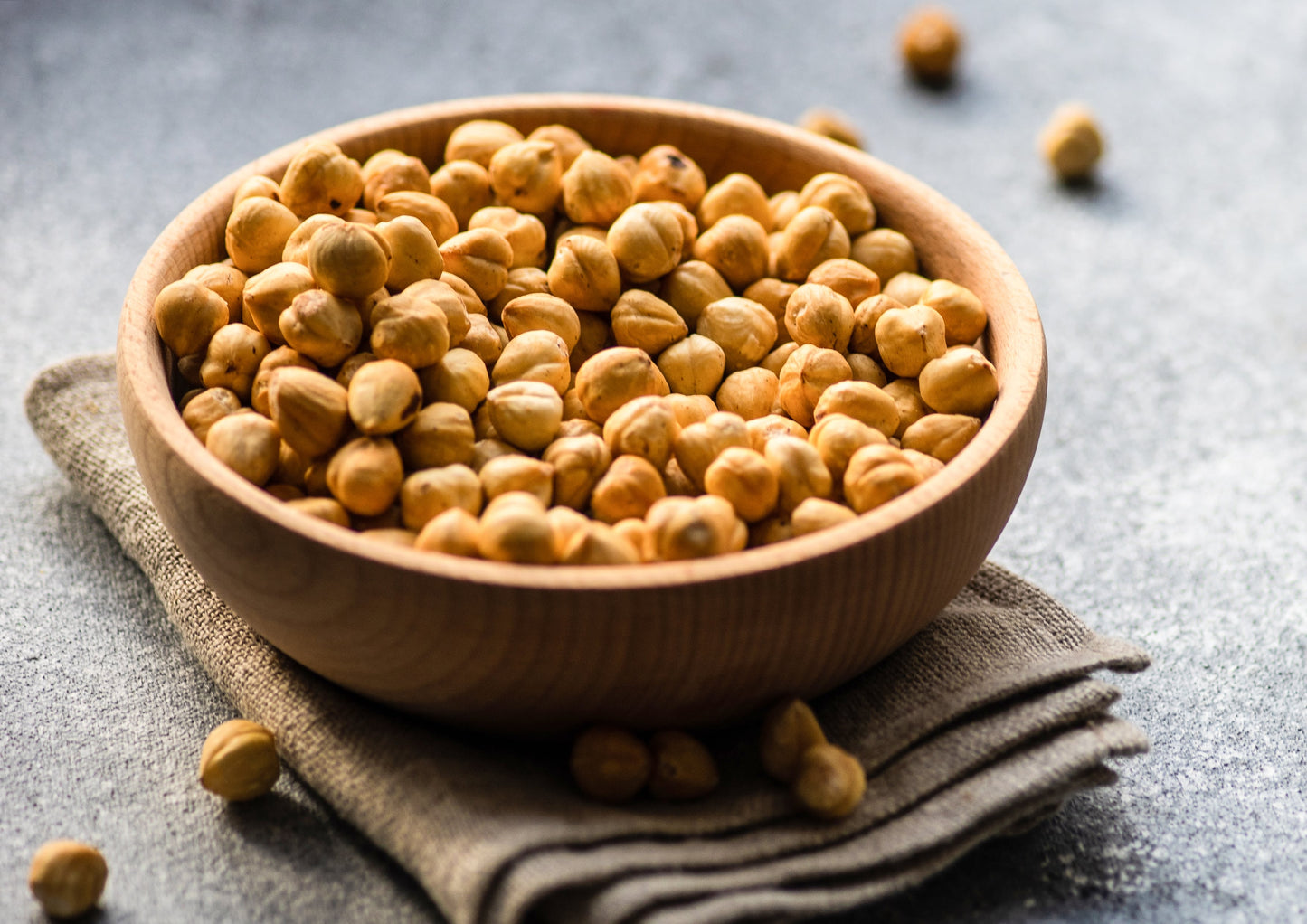 Dry Roasted Blanched Hazelnuts - by Food To Live