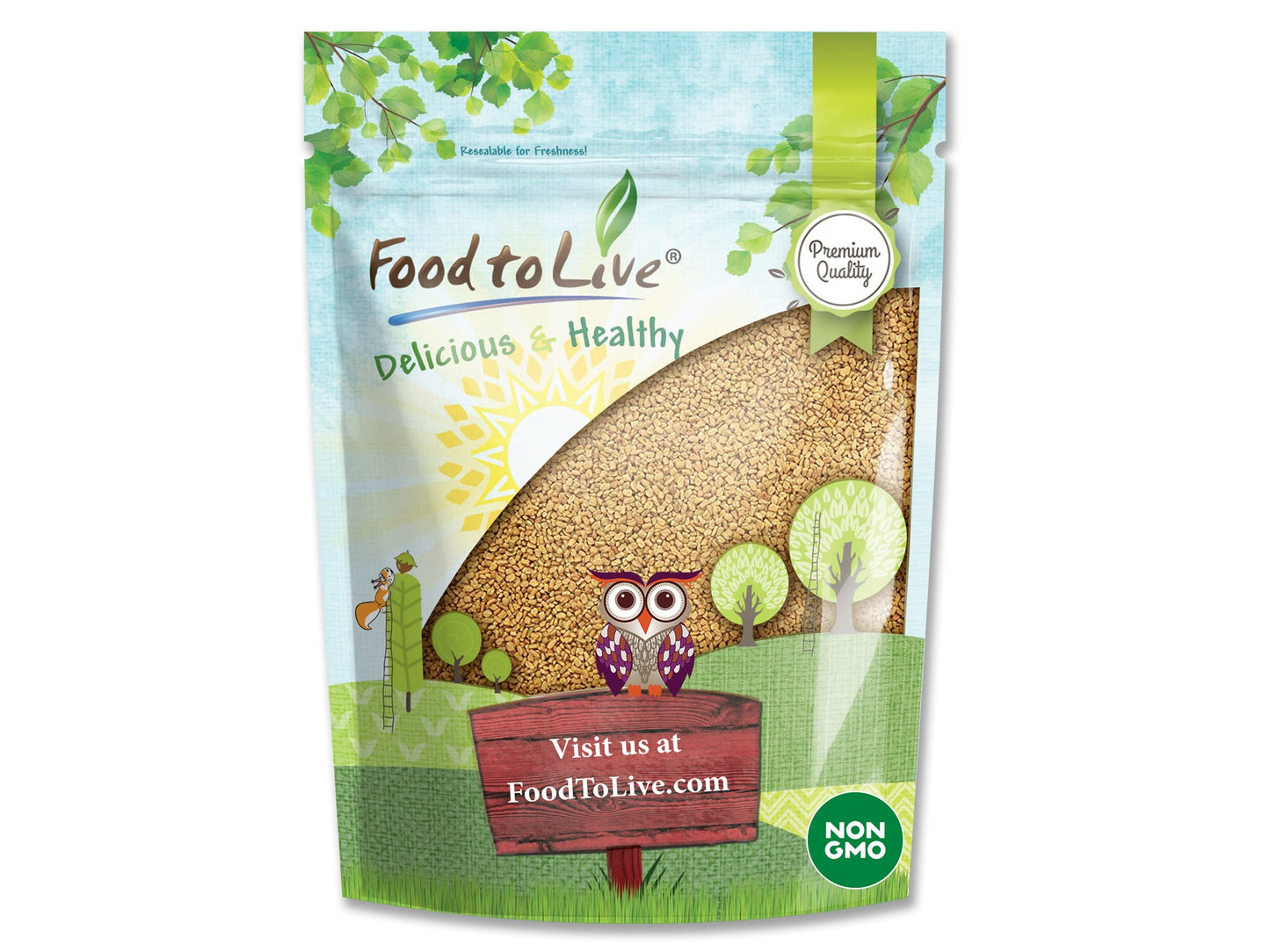 Fenugreek Seeds - by Food To Live