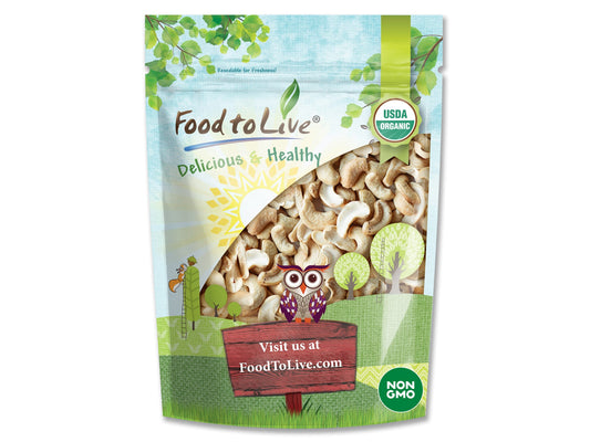 Organic Cashew Pieces - by Food To Live
