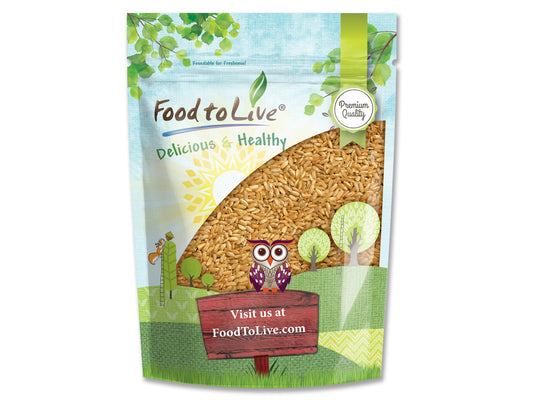 Parboiled Long Grain Brown Rice - by Food To Live