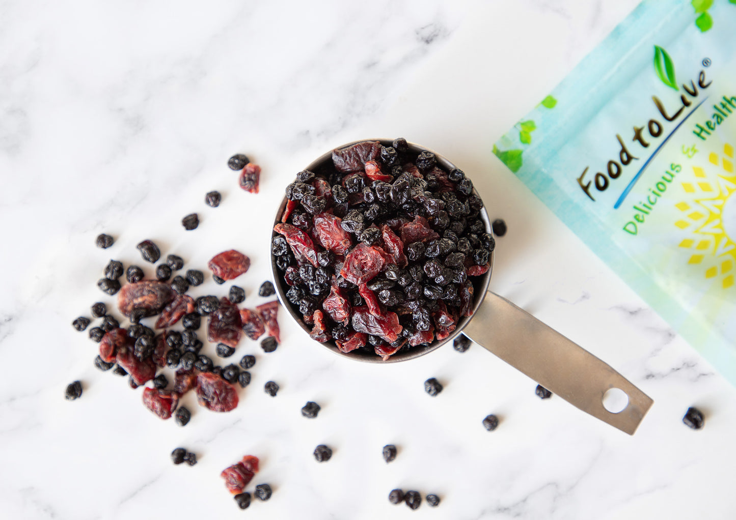 Organic Essential Berries Mix with Cranberries and Blueberries - by Food To Live