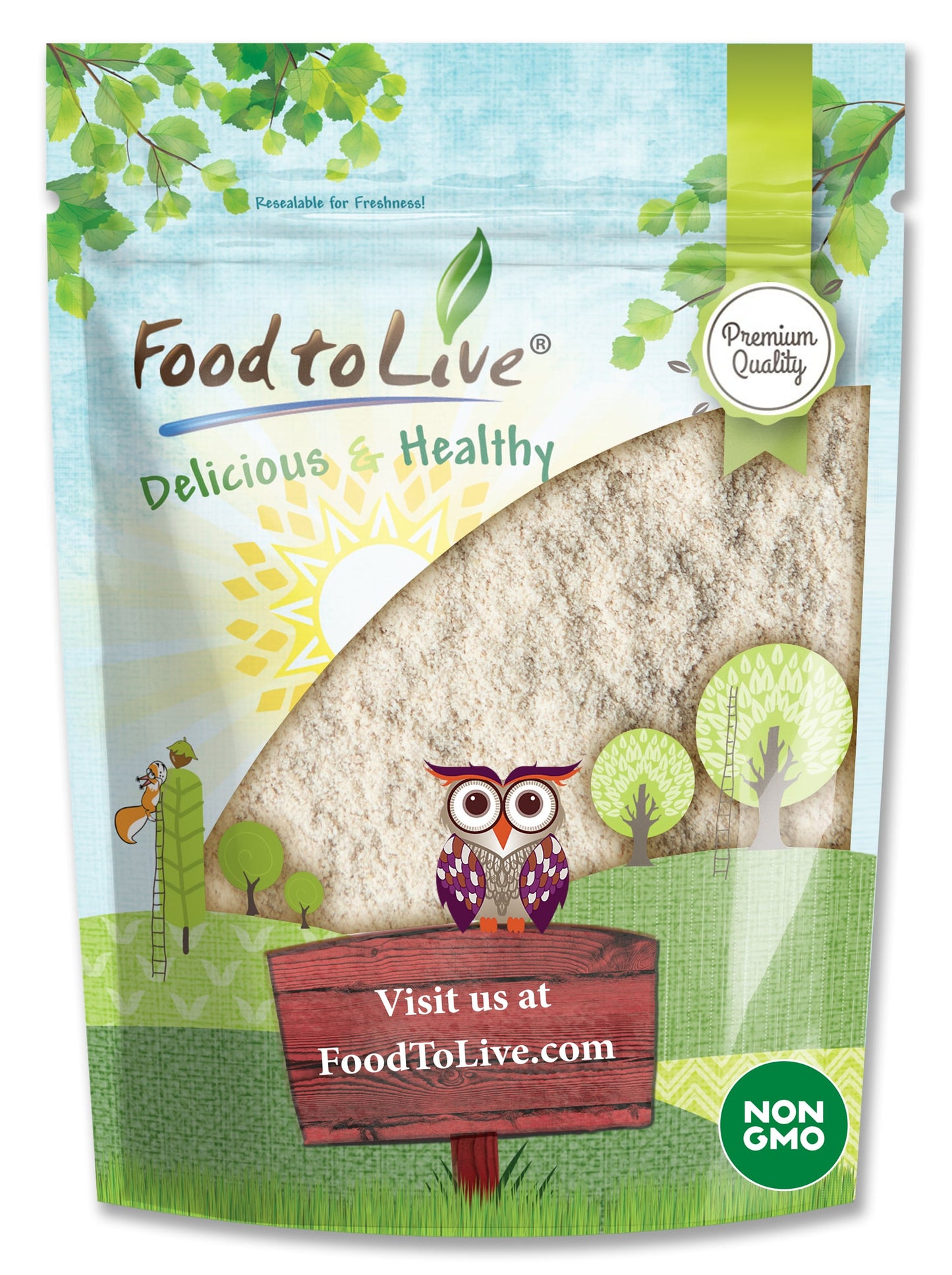 Unbleached White Fine Pastry Flour - by Food To Live