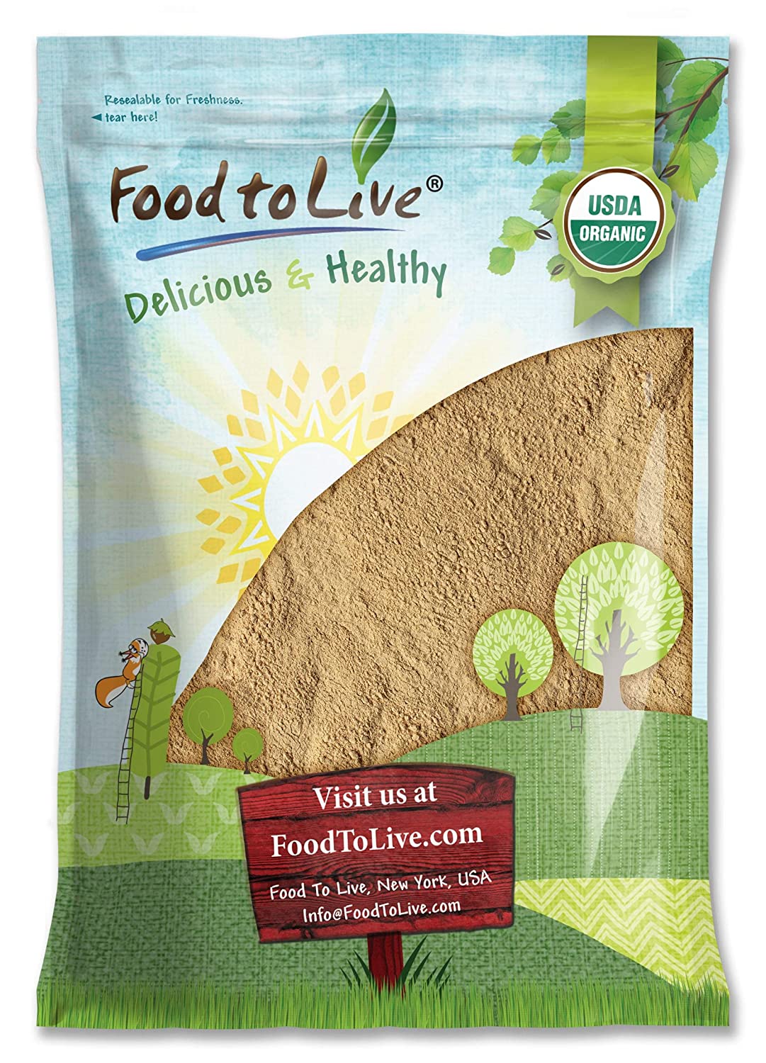Organic Garlic Powder - by Food To Live