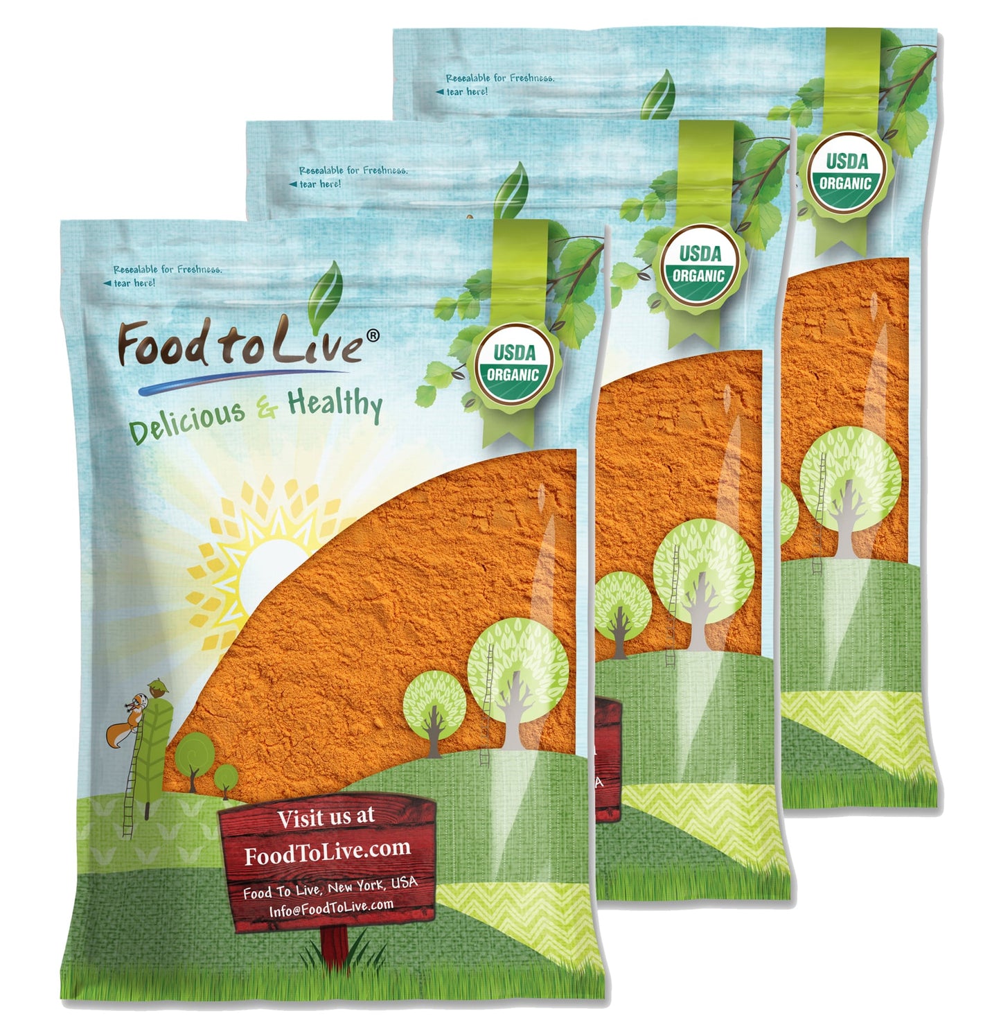 Organic Goji Berry Powder - by Food To Live