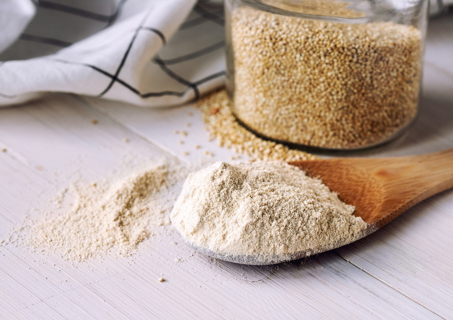 Organic White Quinoa Flour - by Food To Live